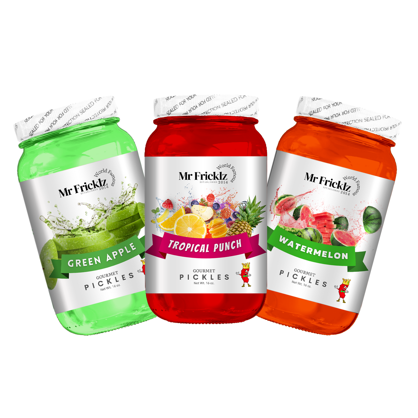 3 Pack Fan Favorite Flavored Pickles