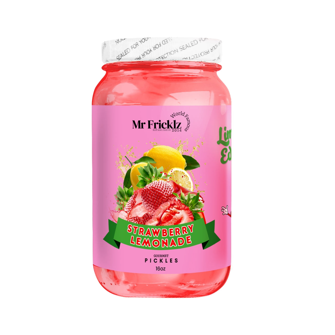 Strawberry Lemonade Flavored Pickles