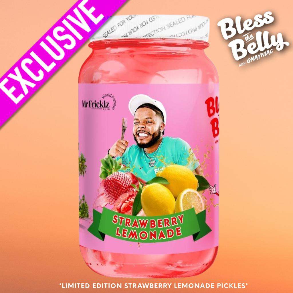 Exclusive Strawberry Lemonade by Bless tha Belly