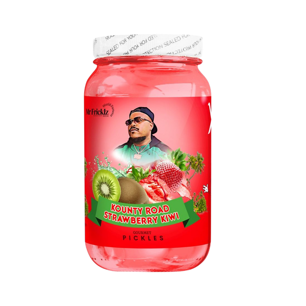 Kounty Road Strawberry Kiwi pickles – The World Famous Mr. Fricklz