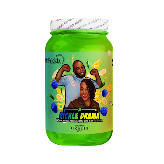 Pickle Drama Spicy Blu Raspberry w/Pineapple