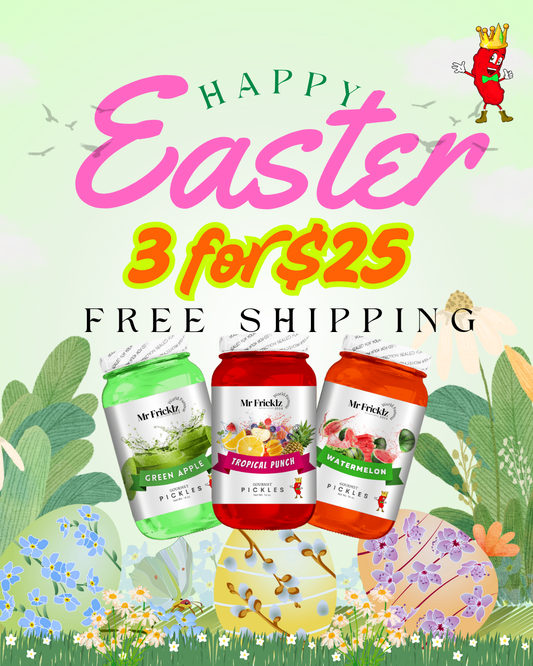 Fan Favorite Flavored Pickles – Easter Bundle (3 Pack) – $24.99