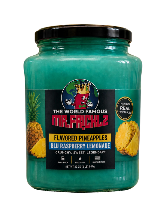 Blu Raspberry Lemonade pineapple spears