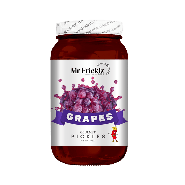Grape 16oz Mr. Fricklz Pickles – The World Famous Mr. Fricklz